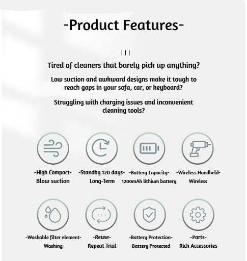 Grab-N-Vac - Portable High-Power Vacuum Cleaner